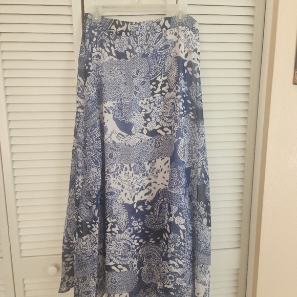 Flint & Moss New York Skirts Flint Moss Maxi Skirt M Poshmark